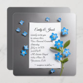 結婚の誓忘れの更新 招待状 (正面/裏面)