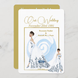 結婚の請求書2白（ドレス） RFPMDesigns ©️ 2024 招待状