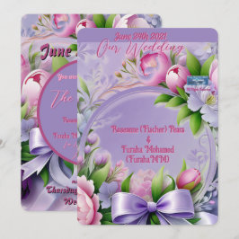 結婚の請求書2 Violet(Horizon) RFPMDesigns ©️ 2024 招待状