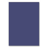 結婚の護衛カードベビーブレスシルバー – 海軍 テーブルナンバー (裏面)