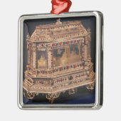 結婚の貴重品箱1753年 メタルオーナメント (左)