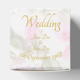 結婚の贈り物 – カラフルのブーケ結婚付き花嫁 フェイバーボックス