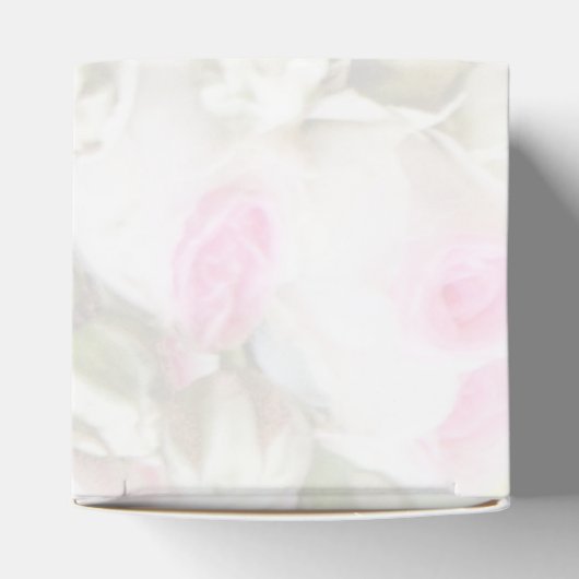 結婚の贈り物 – カラフルのブーケ結婚付き花嫁 フェイバーボックス (上部)