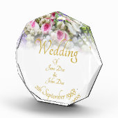 結婚の贈り物 – カラフルのブーケ結婚付き花嫁 フォトブロック (右)