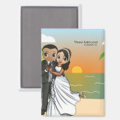 結婚の贈り物 マグネット (正面/裏面)