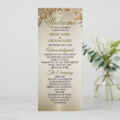 結婚の金ゴールド華美長方形Dimondの花シャイニー プログラム (スタンド正面)