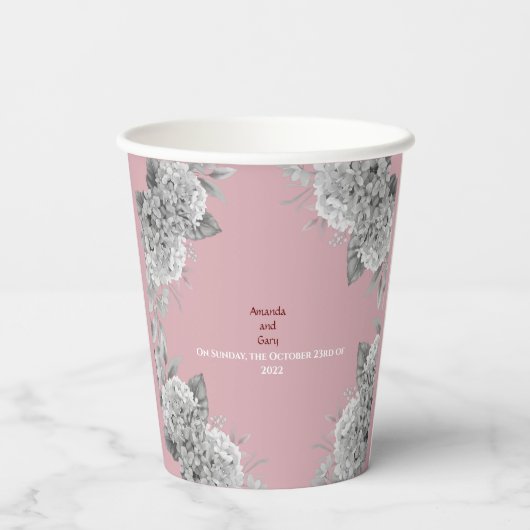 結婚の鐘 紙コップ (裏面)