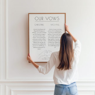 結婚の願い |一周年記念ギフト ポスター