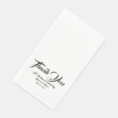 結婚の黒いスクリプカスタムト感謝してい文字名 (コーナー)