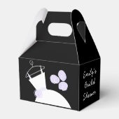 結婚の黒塗り フェイバーボックス (裏面サイド)