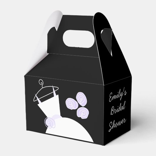 結婚の黒塗り フェイバーボックス (正面サイド)