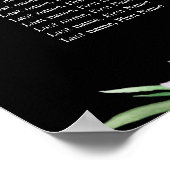 結婚の16テーブル座席表 ポスター (角)