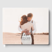 結婚の2フォトメモリLove Script結婚の ゲストブック (正面)