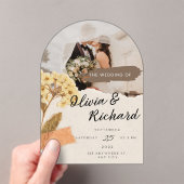 結婚の アクリル招待状 (インサイチュ (ポータブル))