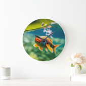 結婚の&アニバーサリーは非常にスタイルだ。 ラージ壁時計 (ホーム)