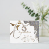 結婚の インビテーションポストカード (スタンド正面)