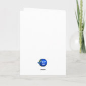 結婚の カード (裏面)