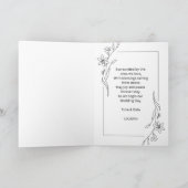 結婚の カード (内部)