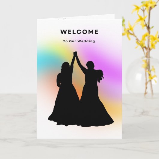 結婚の カード (黄色い花)