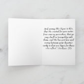 結婚の カード (内部)