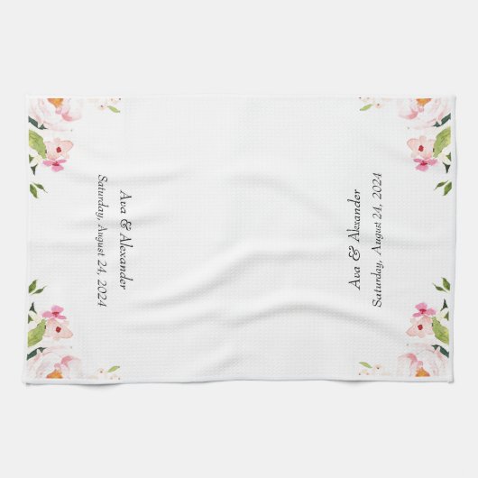 結婚の キッチンタオル (横)