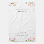 結婚の キッチンタオル (縦)