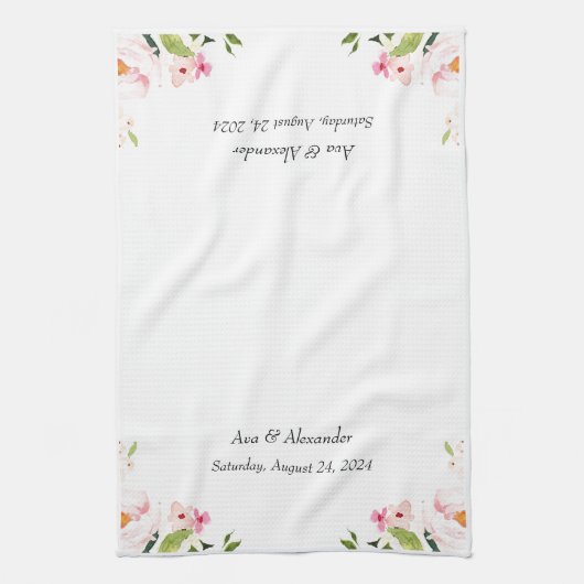 結婚の キッチンタオル (縦)