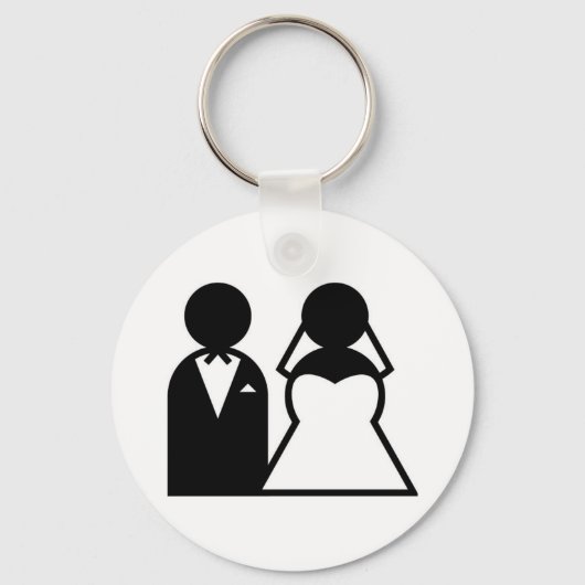 結婚の キーホルダー (正面)