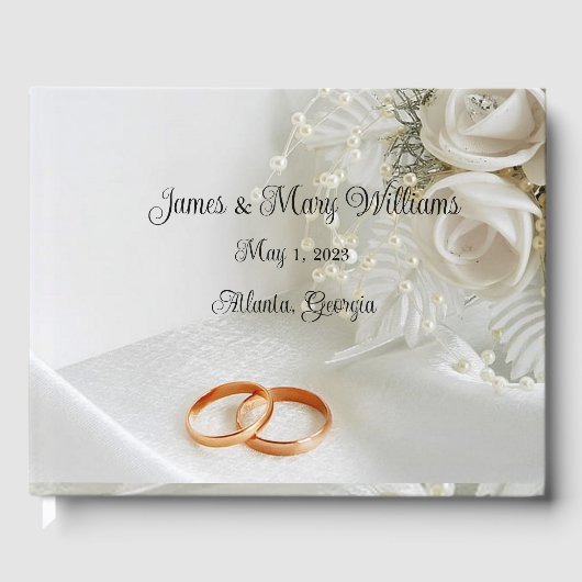 結婚の ゲストブック (正面)