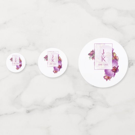 結婚の コンフェッティ (裏面)