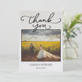 結婚の サンキューカード (スタンド正面)