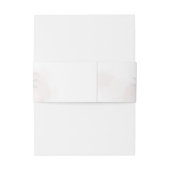 結婚の |シルバーセージ葉の緑 招待状ベリーバンド (裏面例)