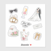 結婚の シール (シート)