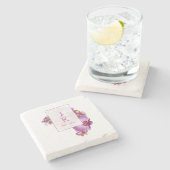 結婚の ストーンコースター (横)