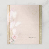 結婚の |ダスティピエレガントンクフローラパンパスグラス プレイスカード (外部開封)