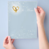 結婚の チラシ (手)