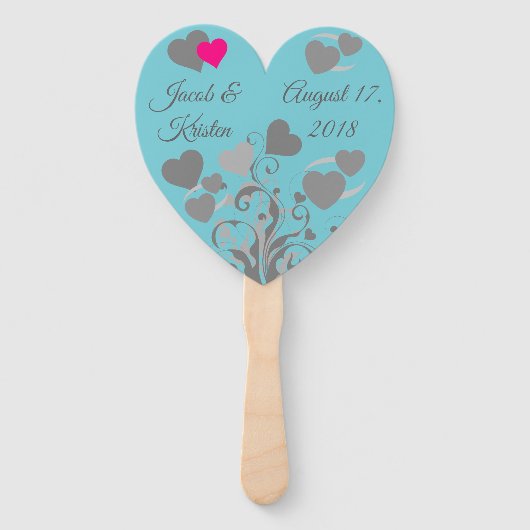 結婚の ハンドファン (裏面)