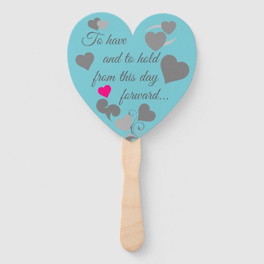 結婚の ハンドファン (正面)