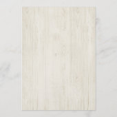 結婚の/バチェロレッテ/誕生日 プログラム (裏面)