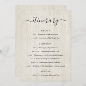 結婚の/バチェロレッテ/誕生日 プログラム (正面/裏面)