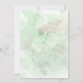 結婚の |バラミント金ゴールド水彩 (裏面)