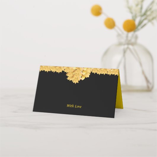 結婚の プレイスカード (裏面)