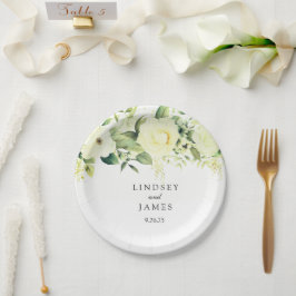 結婚の ペーパープレート