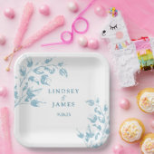 結婚の ペーパープレート (パーティー)