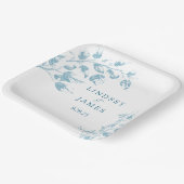 結婚の ペーパープレート (傾斜あり)