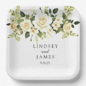 結婚の ペーパープレート (正面)