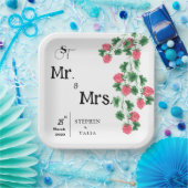 結婚の ペーパープレート (パーティー)