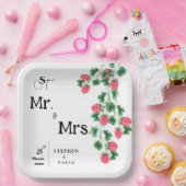 結婚の ペーパープレート (パーティー)