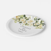 結婚の ペーパープレート (アングル)