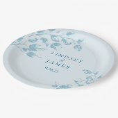 結婚の ペーパープレート (アングル)